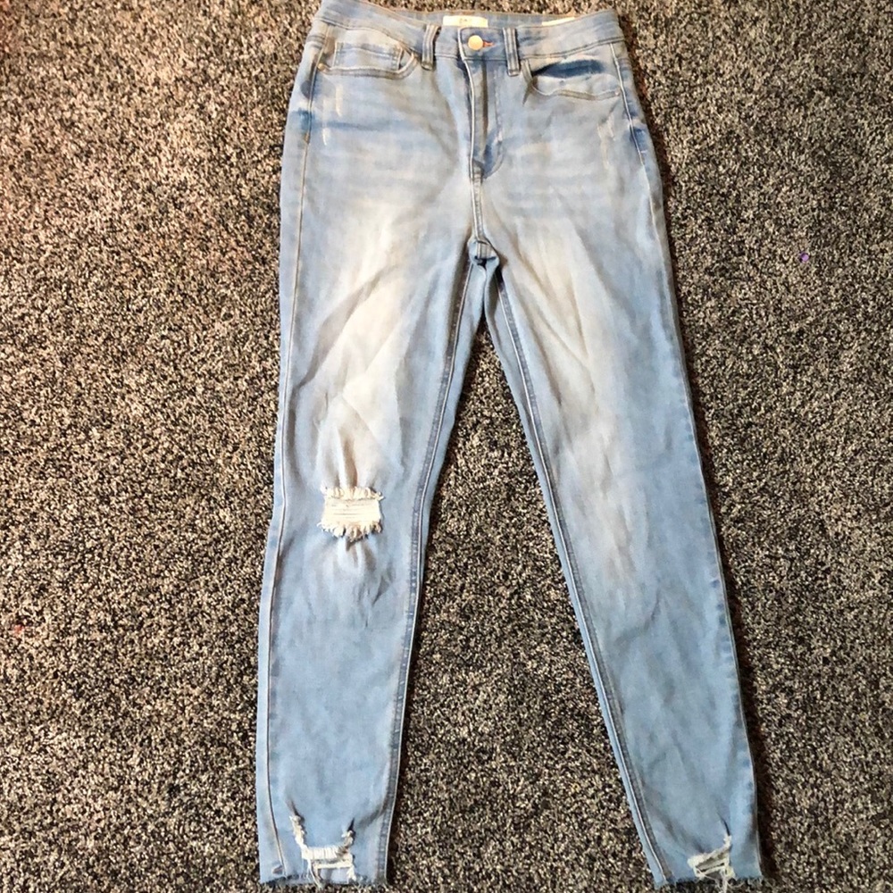 “Skinny fries” size 7 denim pants